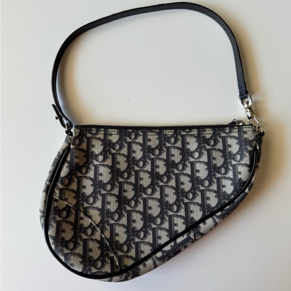 Christian Dior Vintage Trotter Saddle Bag